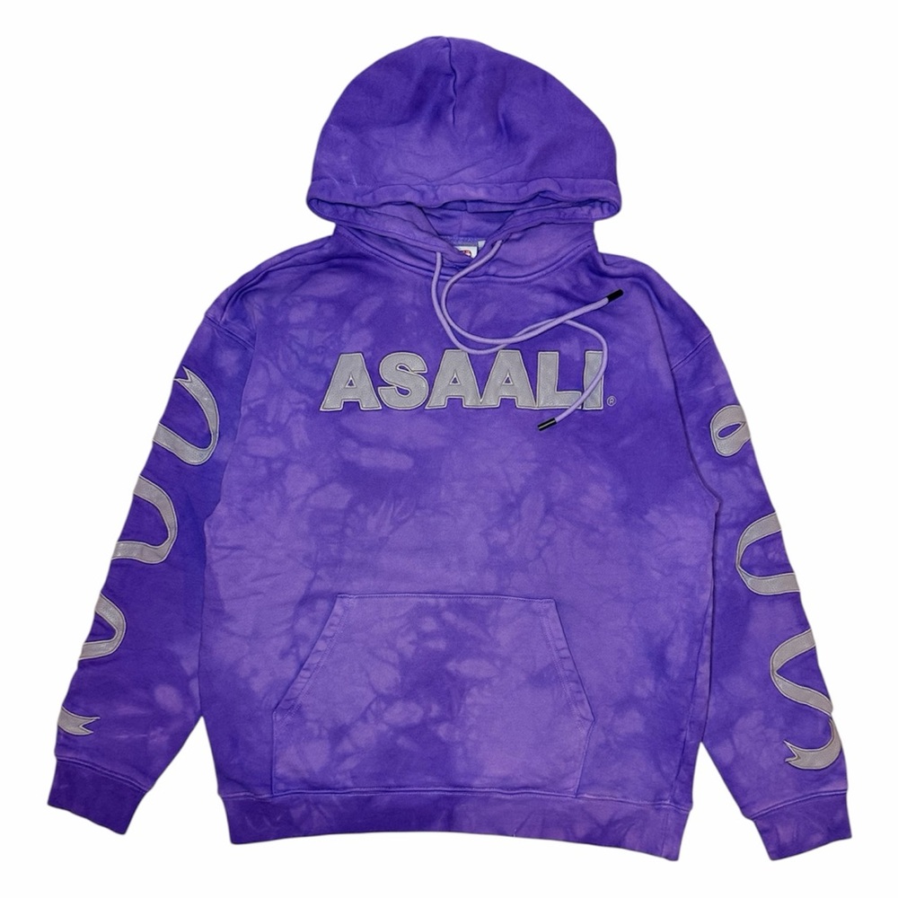 ASAALI Purple Tie-Dye Hoodie